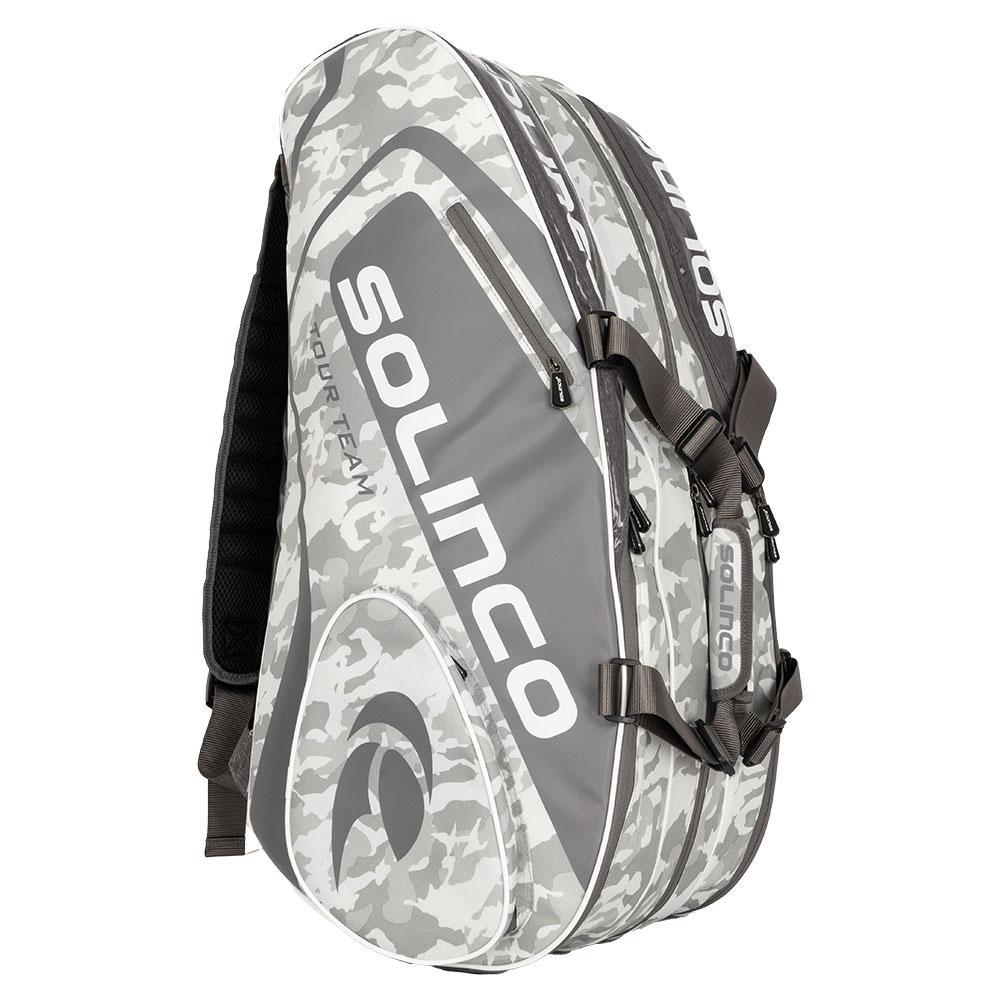 Artic Camo 15 Pack Tennis Racquet Bag Bags SOLINCO