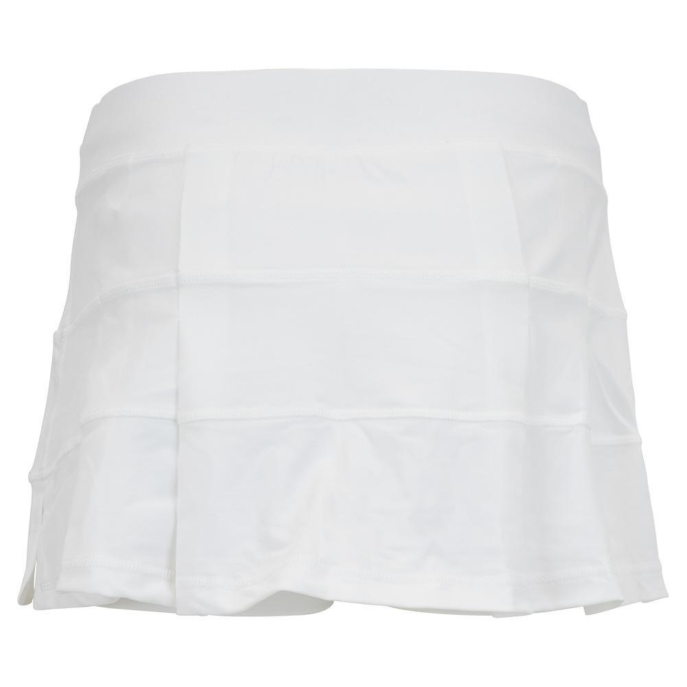 Women's UV Colors 13 Inch Tennis Skort White Womens Apparel SOFIBELLA