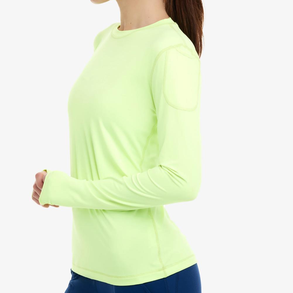 Women's 24/7 Long Sleeve Top Womens Apparel BLOQUV NEON_YELLOW XS