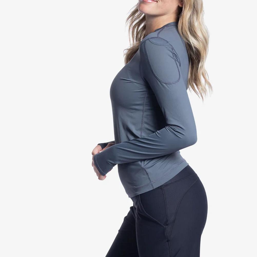 Women`s 24/7 Long Sleeve Tennis Crew WOMENS APPAREL BLOQUV