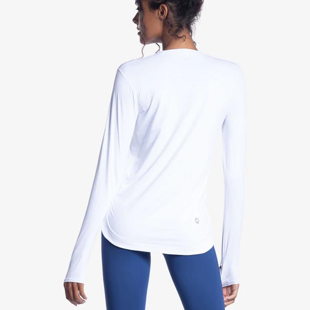 Women`s Relaxed Scallop Tennis Top WOMENS APPAREL BLOQUV
