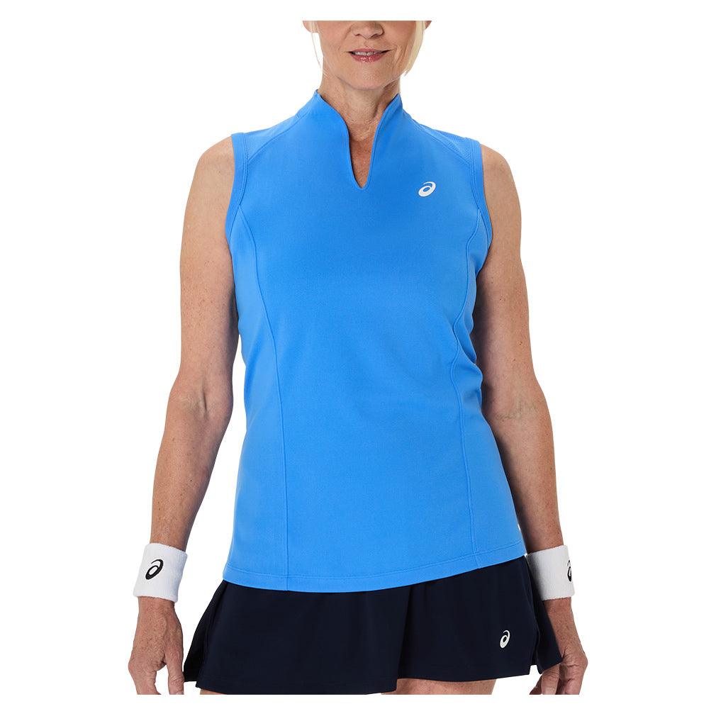 Women`s Court Tennis Tank Blue Coast ASICS XS Blue Coast
