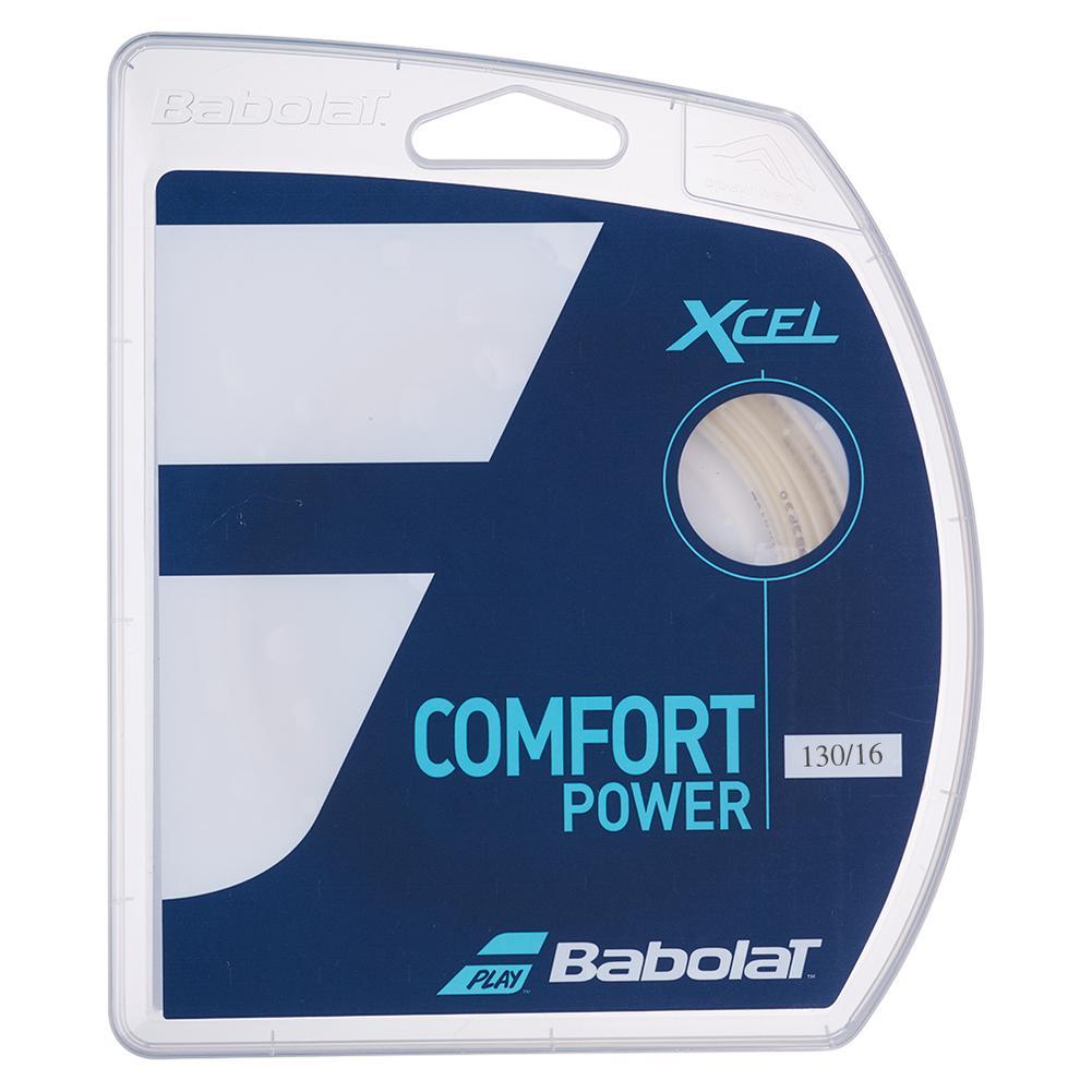 Xcel 16g Tennis String Natural Strings BABOLAT White