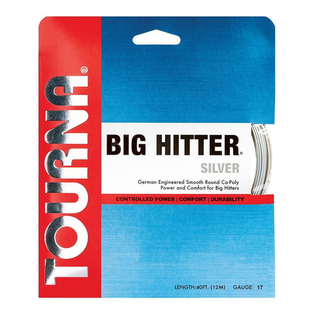 Big Hitter Silver 17G Tennis String Strings TOURNA Grey