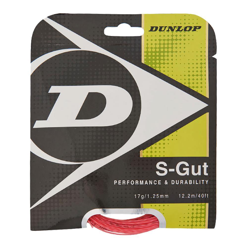 S-Gut 17G Pink Tennis String Strings DUNLOP Pink