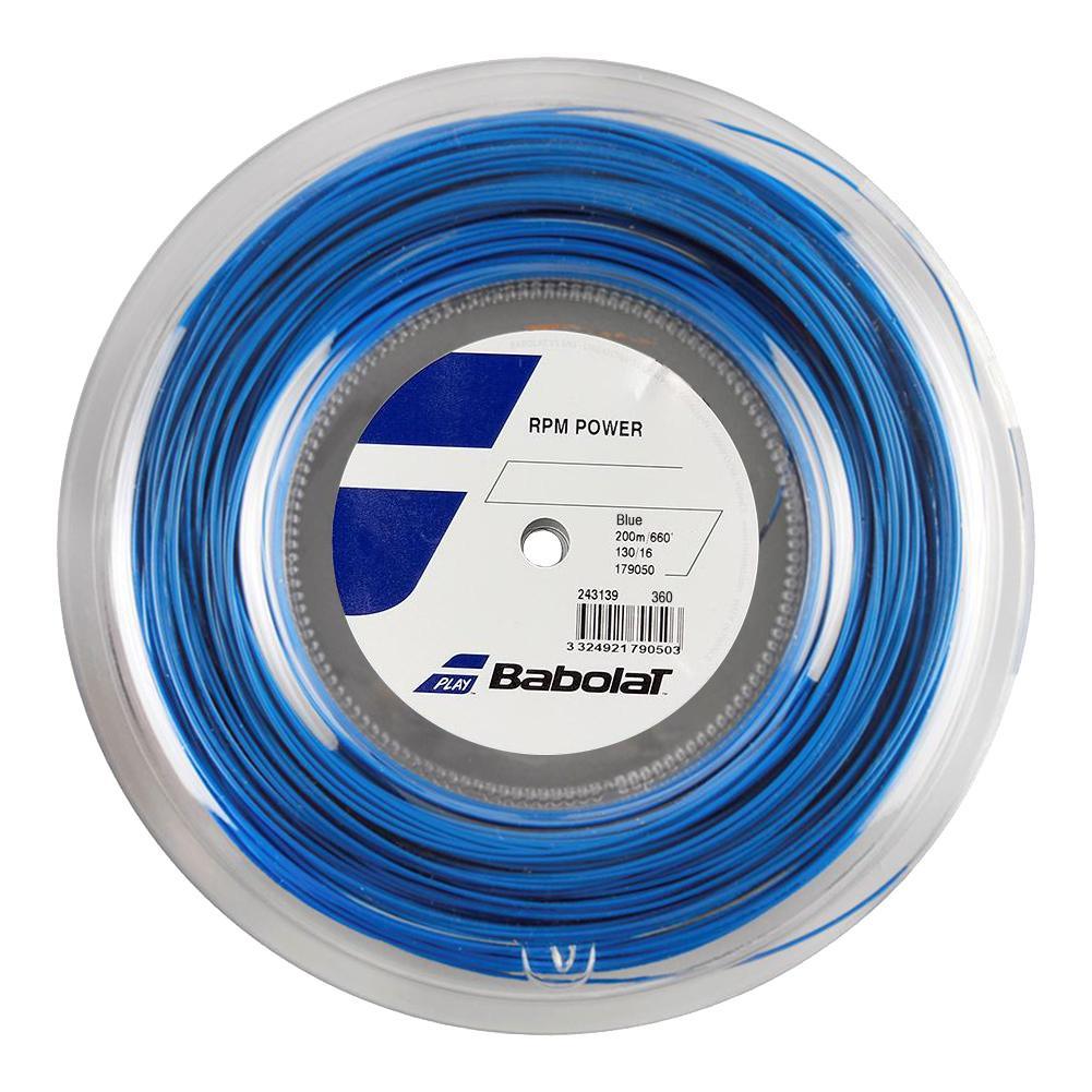 RPM Power Reel Tennis String Blue Strings BABOLAT Blue 17