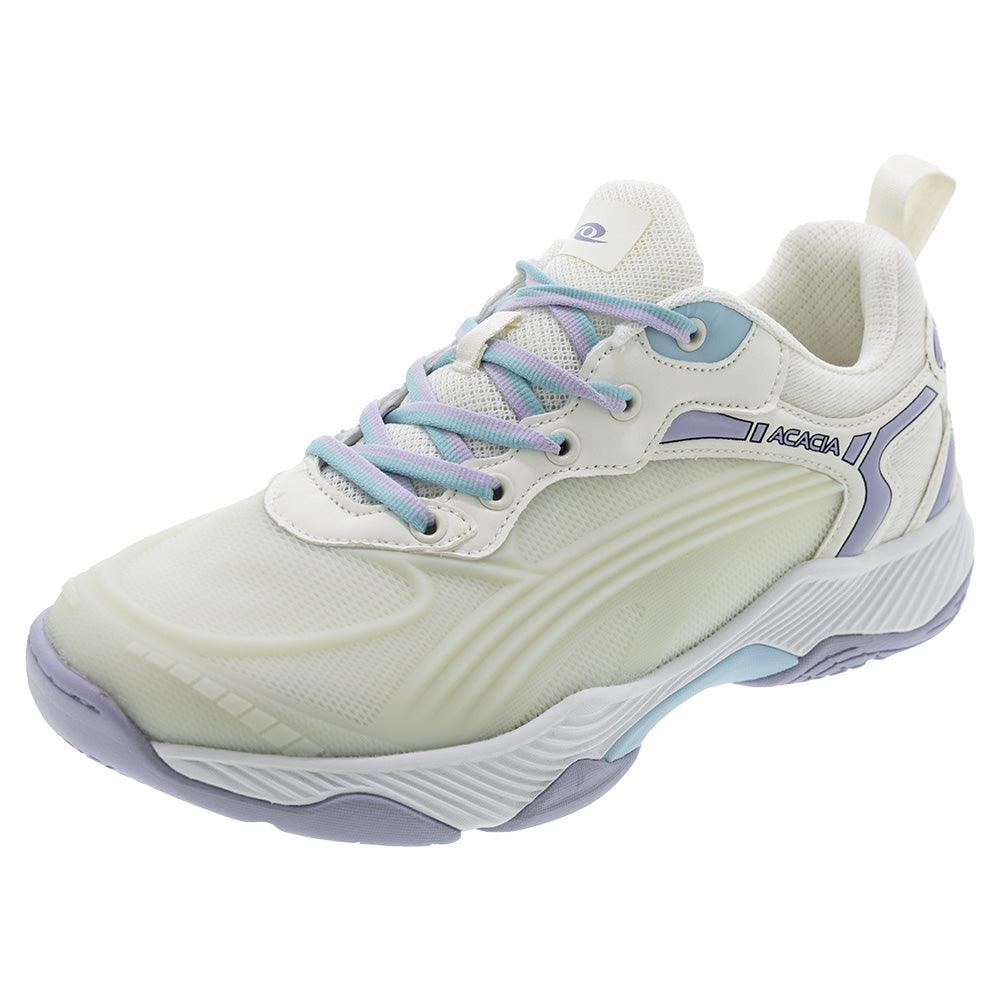 Women`s Dream Shot Pickleball Shoes Amethyst Womens Shoes ACACIA 6 White