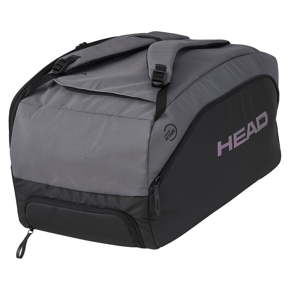 Pro X Tennis Duffle Sport Bag Black and Dark Grey BAGS HEAD