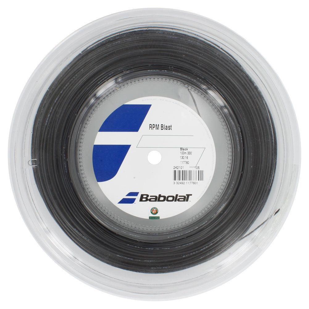 RPM Blast 16G Tennis String Half Reel Strings BABOLAT Black