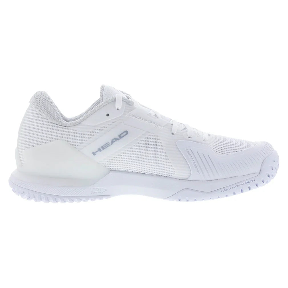 Men`s Sprint Pro 4.0 Wide Tennis Shoes White and Black HEAD