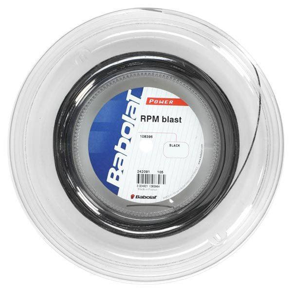 RPM Blast 17G Tennis String Half Reel Strings BABOLAT Black