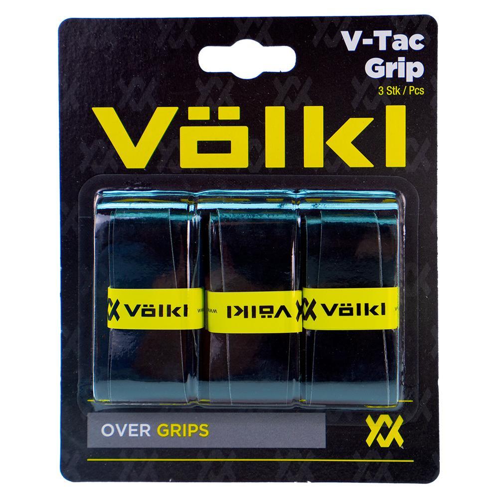 V-Tac 3 Pack Black Tennis Overgrip Promotions VOLKL Black