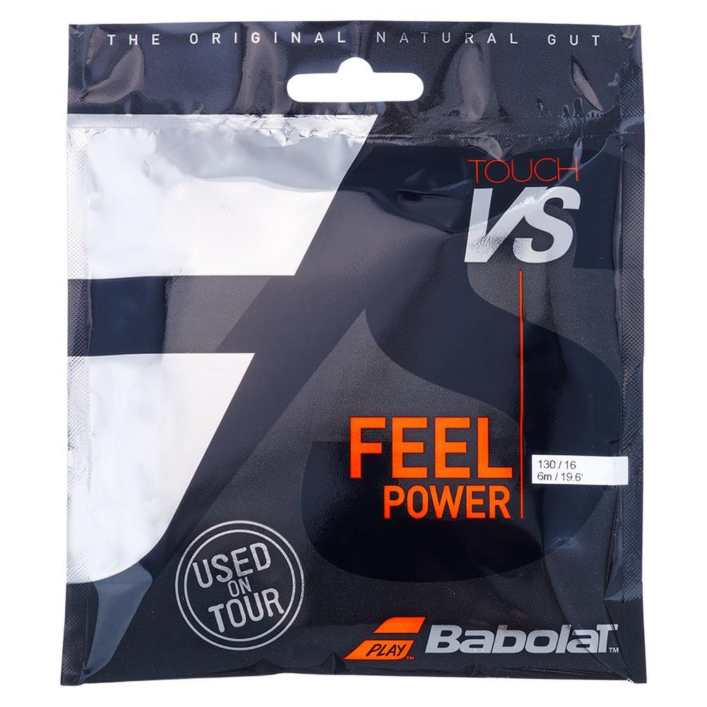 VS Touch BT7 16G Half Set Tennis String Strings BABOLAT White