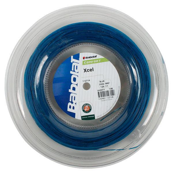 Xcel 17G Blue Reel Tennis String Strings BABOLAT Blue