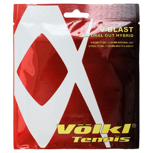 V-Blast 17G Hybrid Tennis String Strings VOLKL White