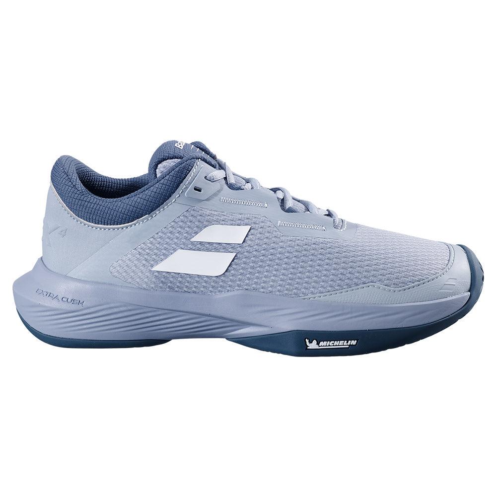Men`s SFX 4 Tennis Shoes Grey and White BABOLAT