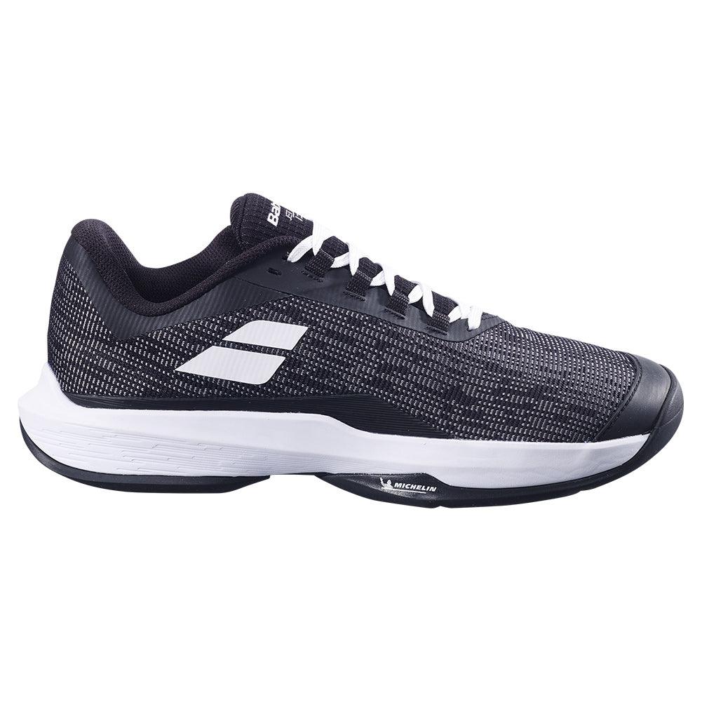 Men`s Jet Tere 2 Tennis Shoes Black and White BABOLAT