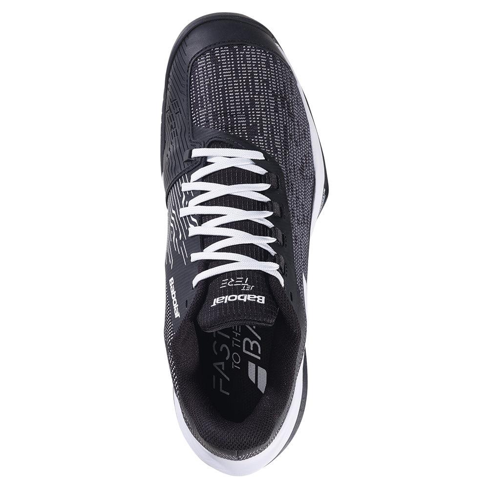 Men`s Jet Tere 2 Tennis Shoes Black and White BABOLAT