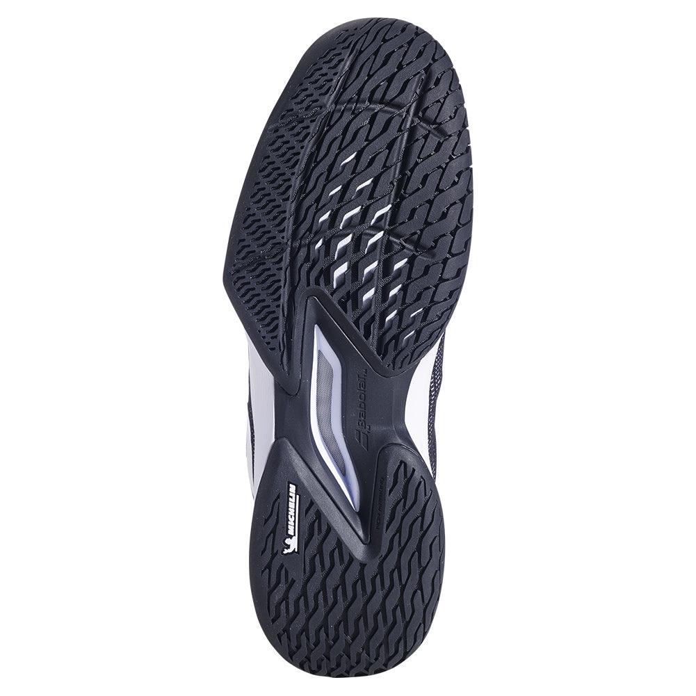 Men`s Jet Tere 2 Tennis Shoes Black and White BABOLAT