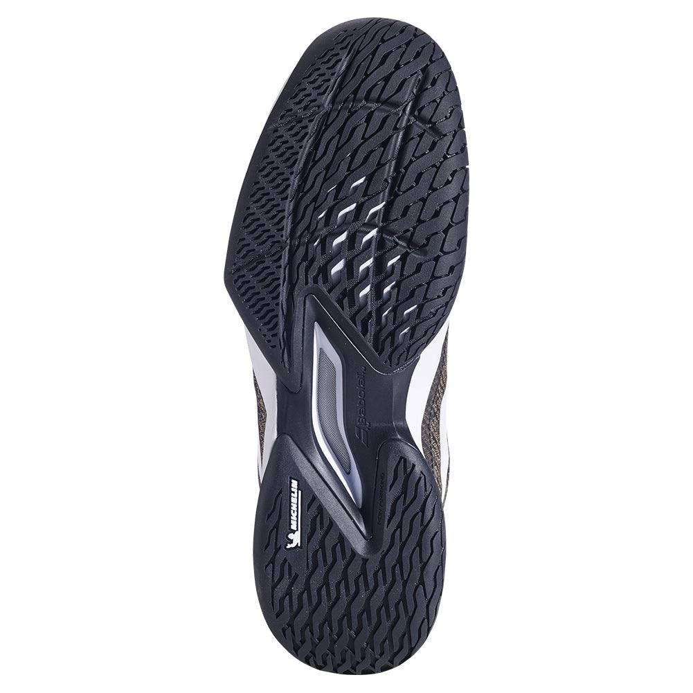 Men`s Jet Mach 3 Tennis Shoes Black and White BABOLAT
