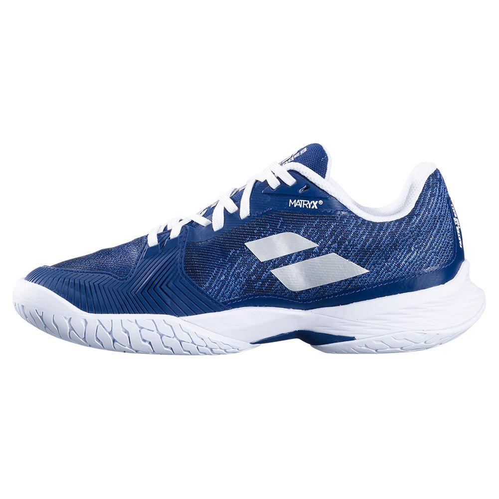 Women`s Jet Mach 3 Tennis Shoes Dark Blue BABOLAT
