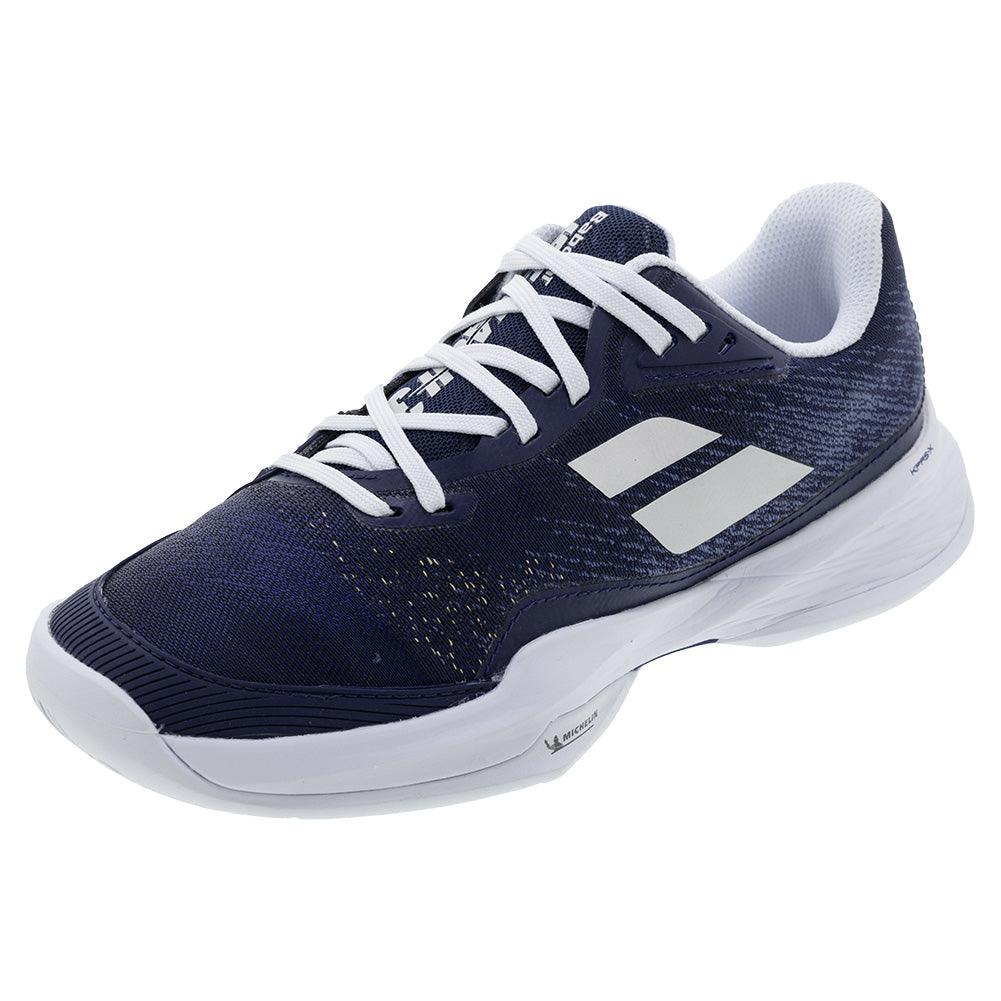 Women`s Jet Mach 3 Tennis Shoes Dark Blue BABOLAT 5.5 Blue