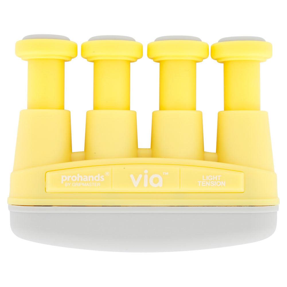 Pro Hands Via Hand Exerciser Sports Medicine GRIPMASTER Yellow