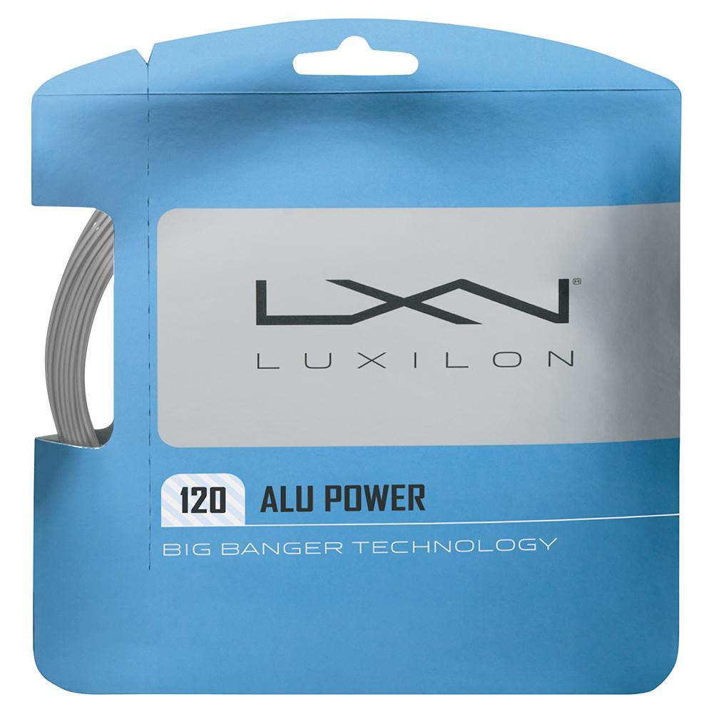ALU Power Feel 120 Tennis String Silver Strings LUXILON Default Title