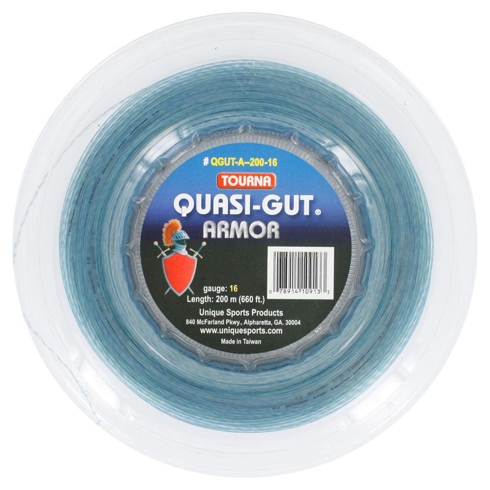 Quasi Gut Armor 16G Tennis String Reel Blue Strings TOURNA Blue