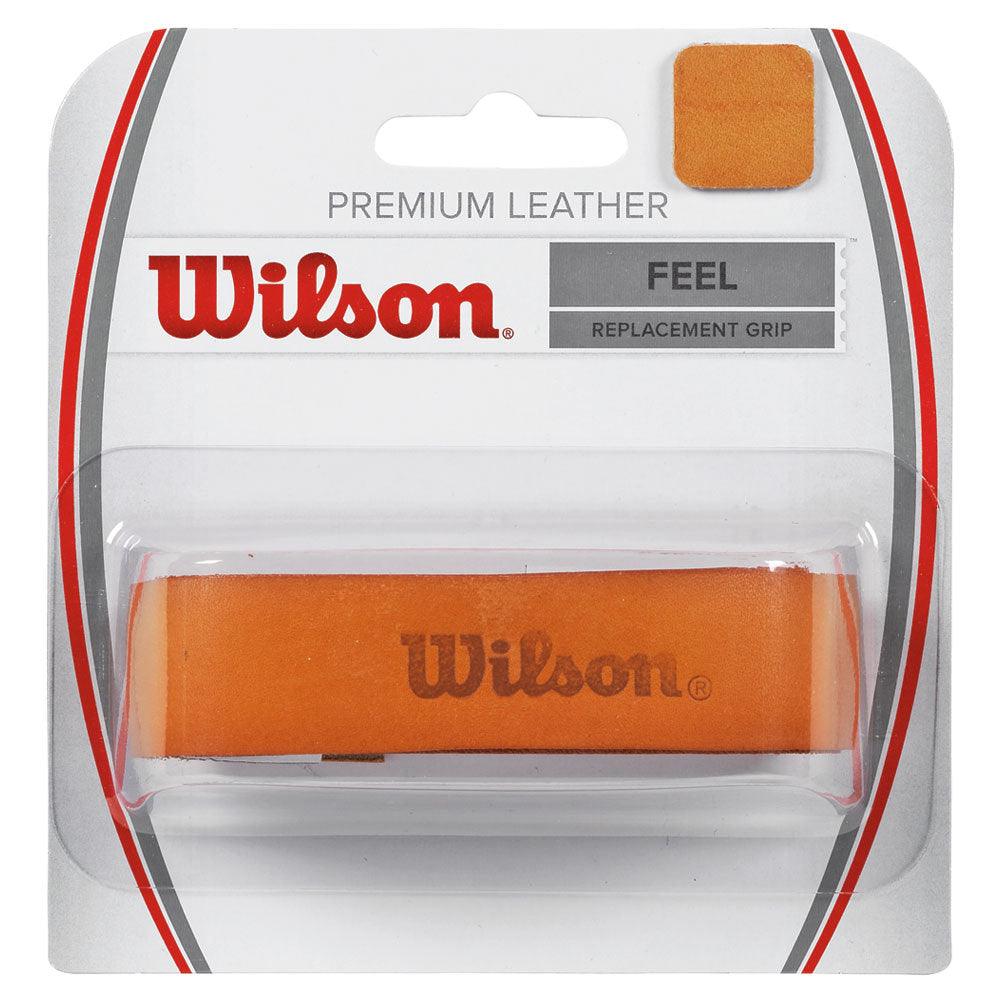 Leather Replacement Tennis Grip Natural Grips WILSON Orange