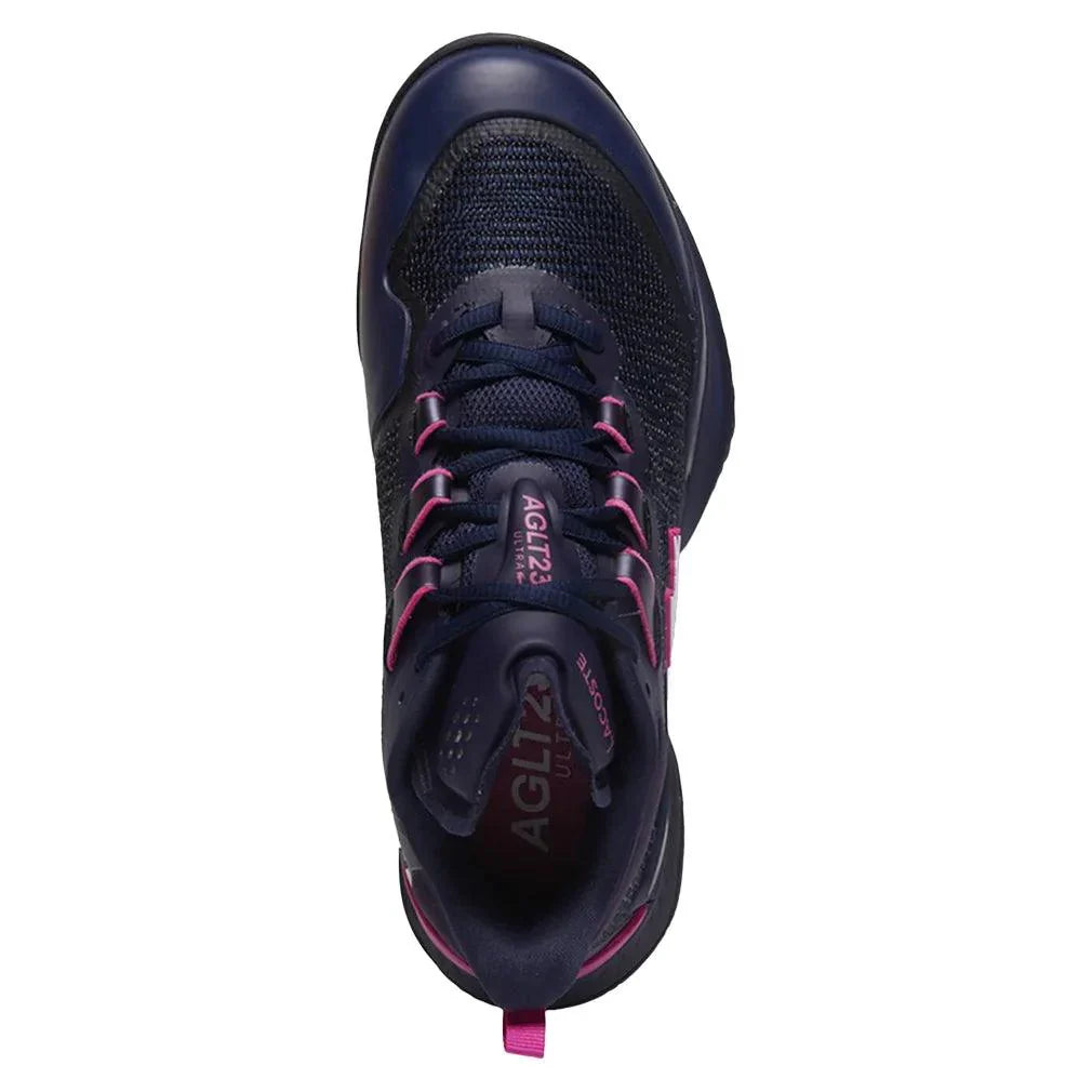 Women`s AG-LT25 Ultra Tennis Shoes Navy and Pink LACOSTE