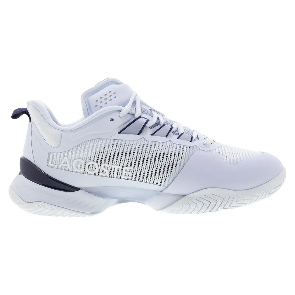 Women`s AG-LT25 Ultra Tennis Shoes Light Blue and Blue Shoes LACOSTE