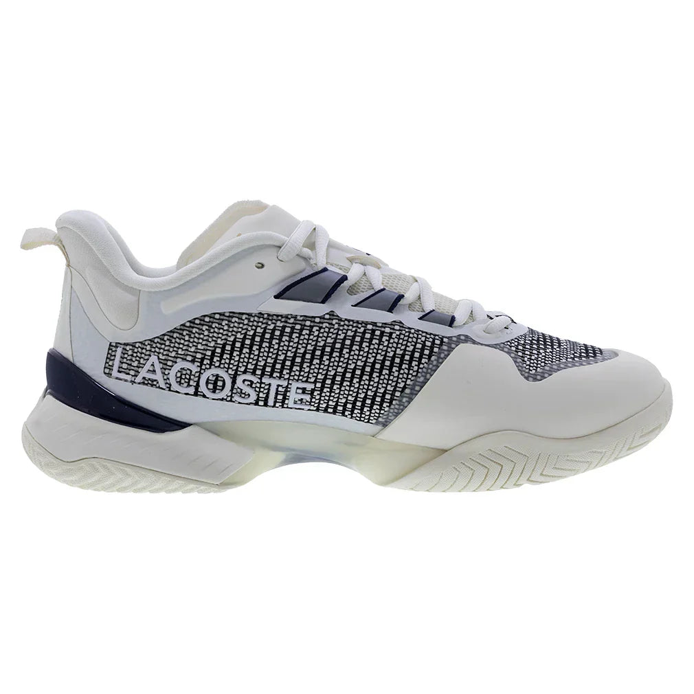 Women`s AG-LT25 Ultra Tennis Shoes Off White and Navy LACOSTE