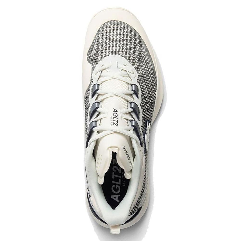 Women`s AG-LT25 Ultra Tennis Shoes Off White and Navy LACOSTE