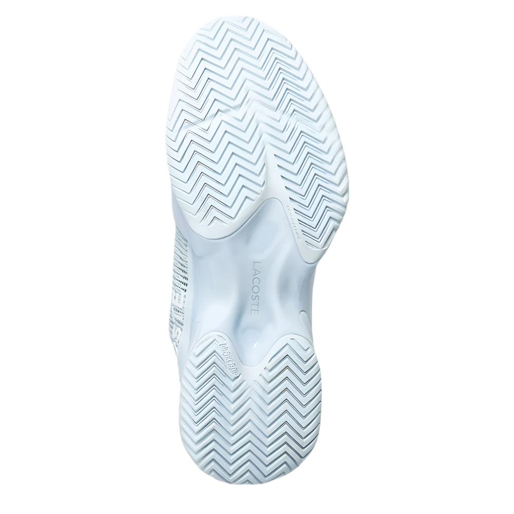Women`s AG-LT25 Ultra Tennis Shoes Light Blue and Blue Shoes LACOSTE