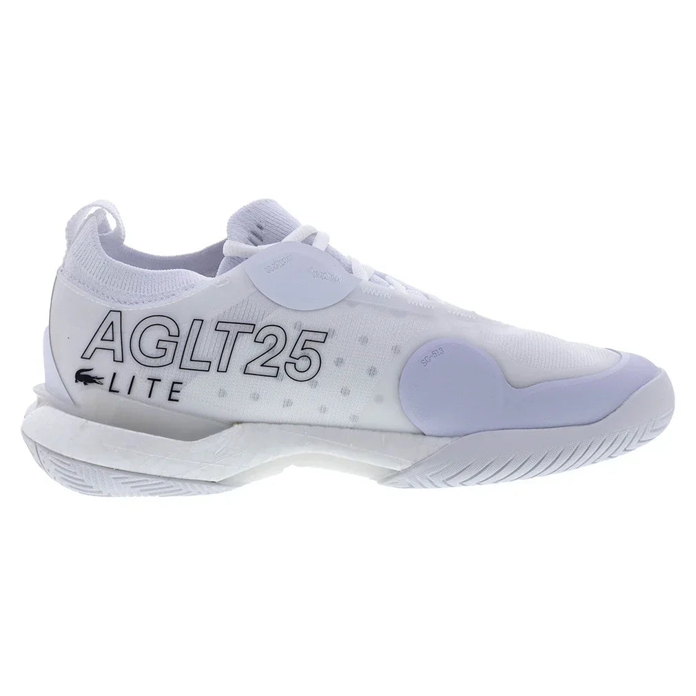 Women`s AG-LT25 Lite Tennis Shoes White LACOSTE
