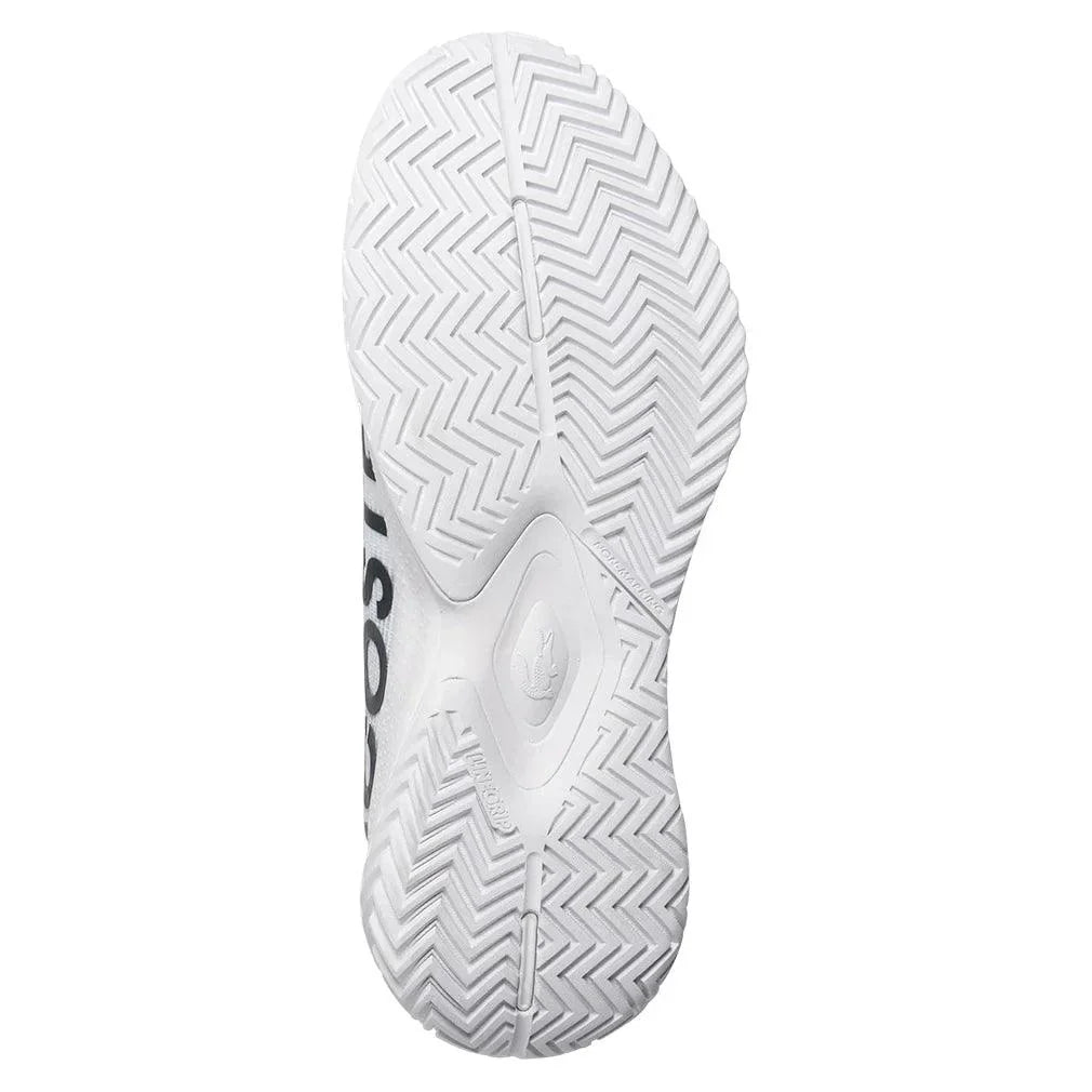 Women`s Power Serve Tennis Shoes White LACOSTE