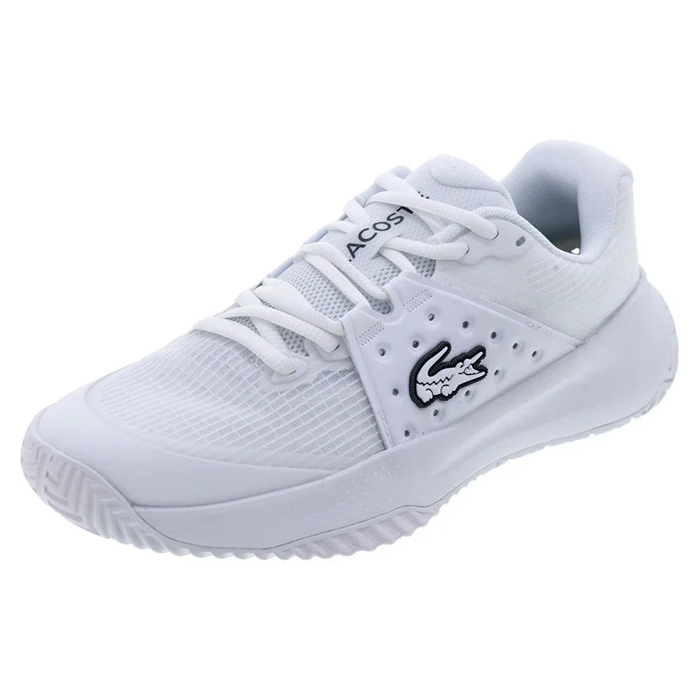 Women`s Power Serve Tennis Shoes White LACOSTE 5 White