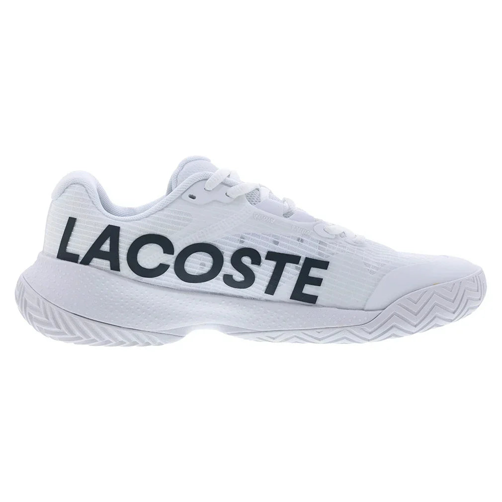 Women`s Power Serve Tennis Shoes White LACOSTE