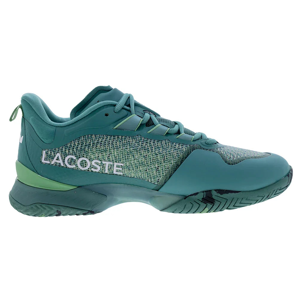 Men`s AG-LT25 Ultra DM Tennis Shoes Green LACOSTE