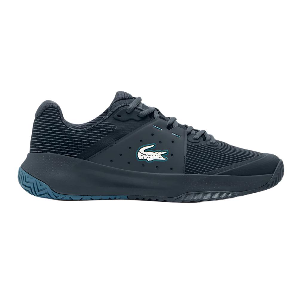 Men`s Power Serve Tennis Shoes Navy and Blue shoes LACOSTE