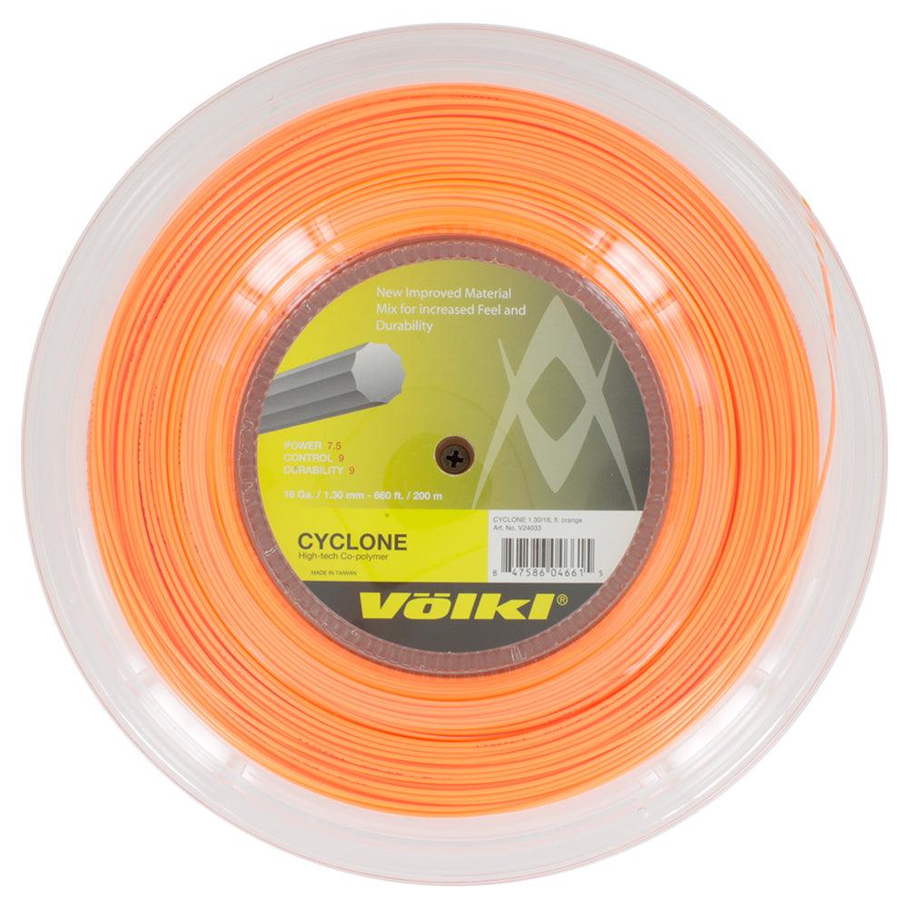 Cyclone 16G Tennis String Reel Fluo Orange Strings VOLKL Orange