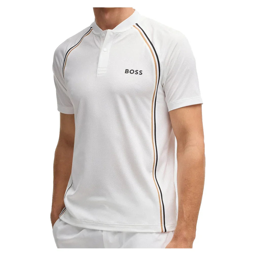 Men`s Pariq TOC Mesh Tennis Polo HUGO BOSS