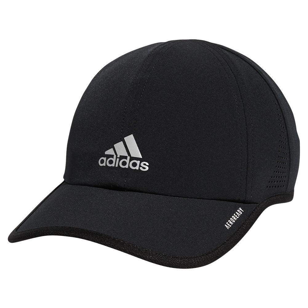 Women`s Superlite 2 Cap Black and Silver Reflective Womens Apparel ADIDAS