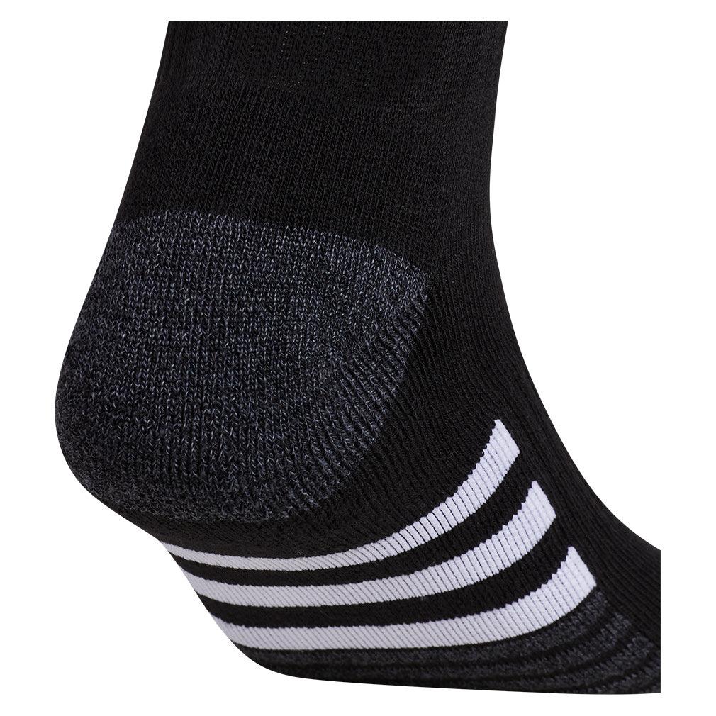 Men`s Cushioned 3.0 3 Pack Crew Tennis Socks Black and White SOCKS ADIDAS
