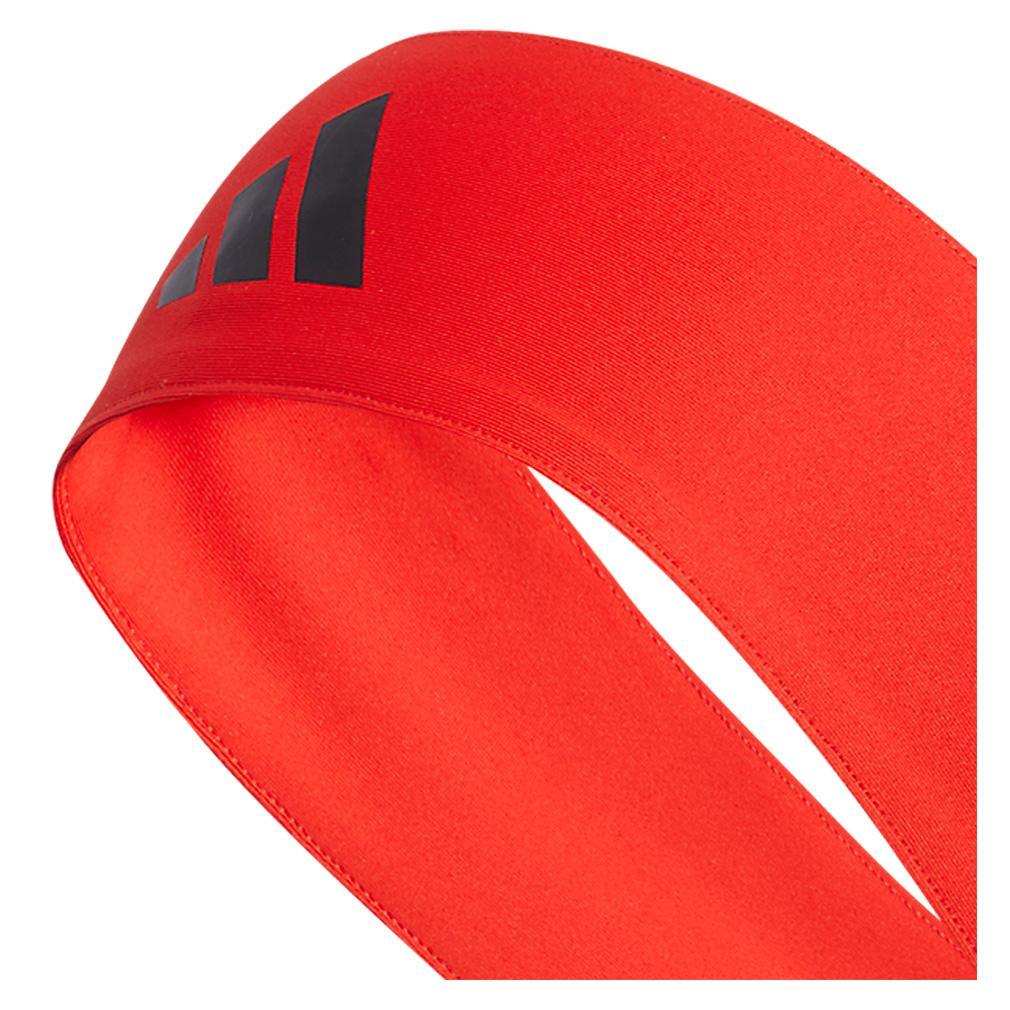 Alphaskin Tie 2 Headband Red and Black Womens Apparel ADIDAS