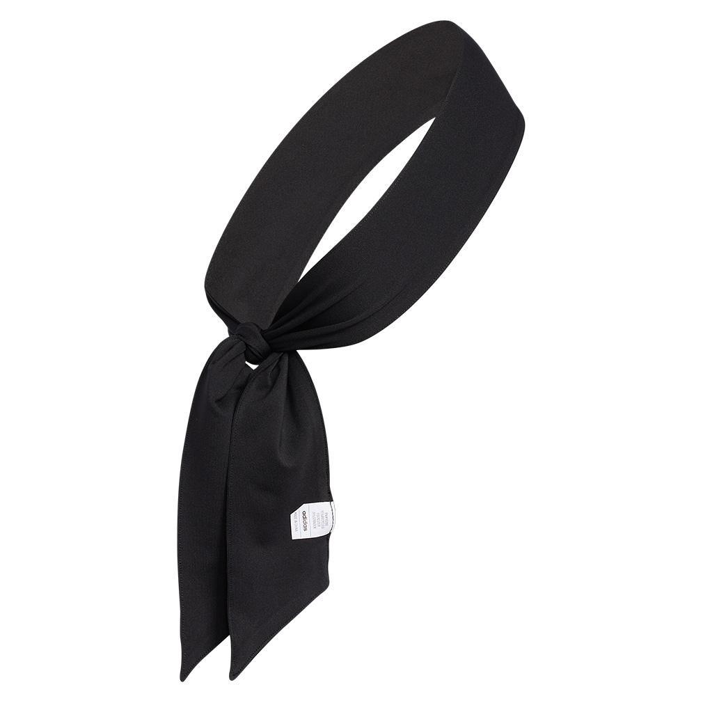 Alphaskin Tie 2 Headband Black and White Womens Apparel ADIDAS