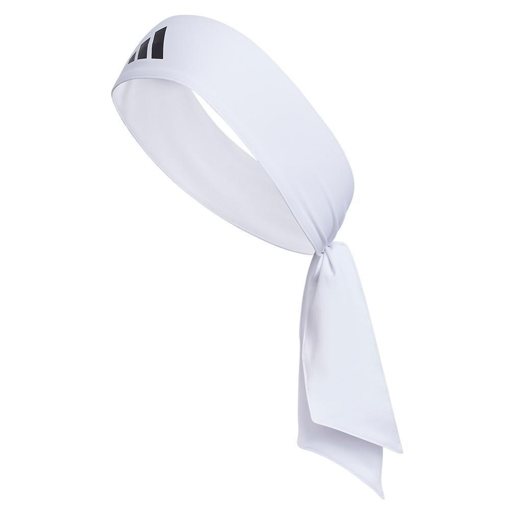Alphaskin Tie 2 Headband White and Black Womens Apparel ADIDAS