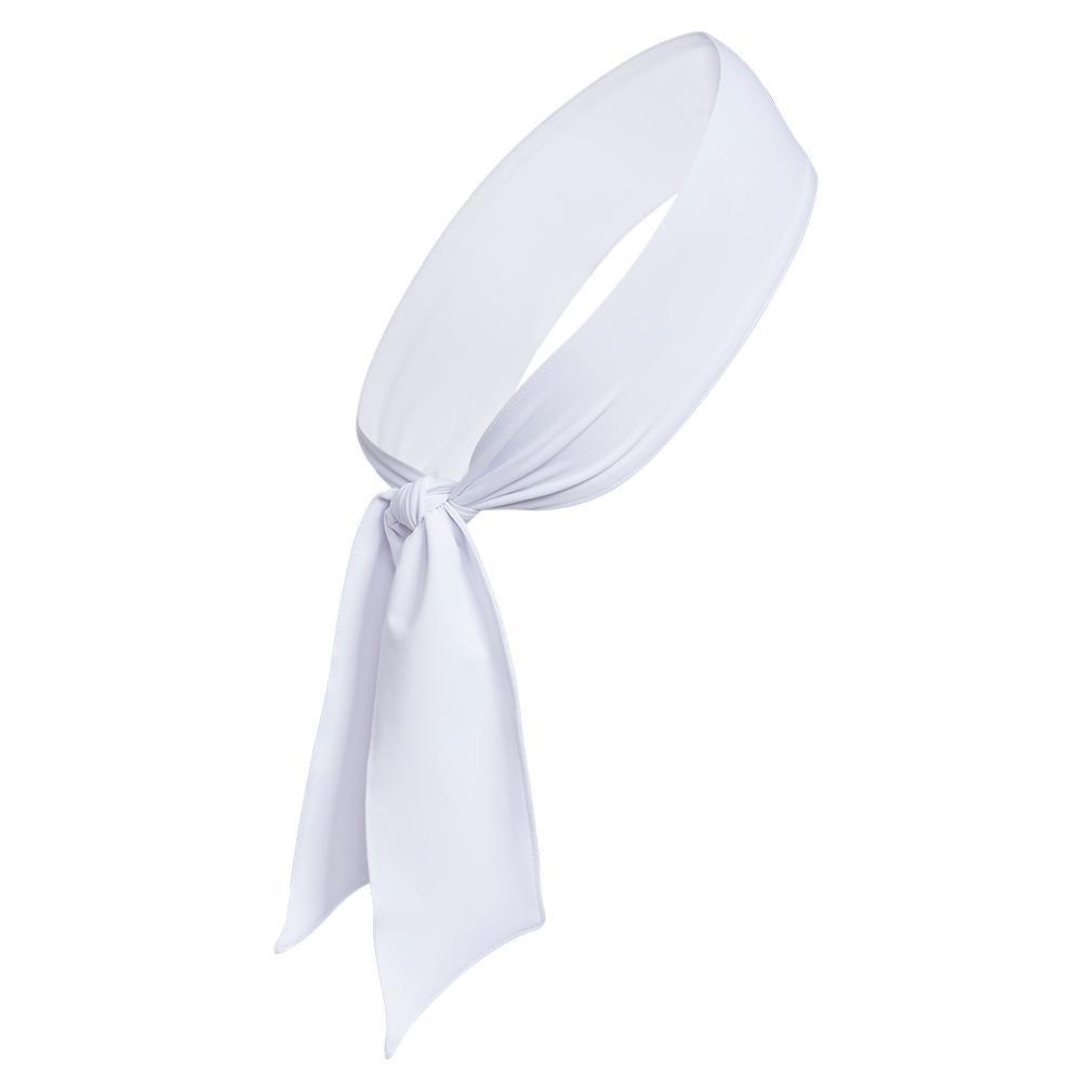 Alphaskin Tie 2 Headband White and Black Womens Apparel ADIDAS