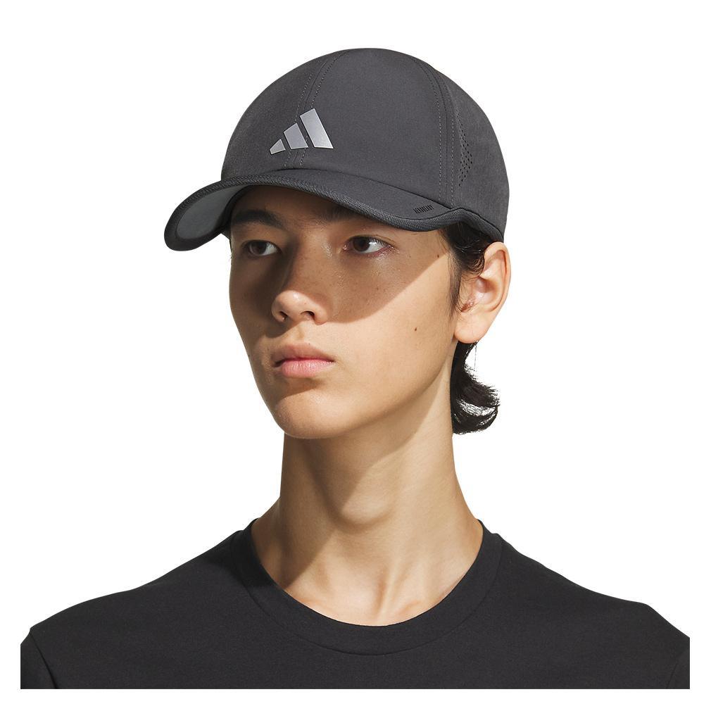 Men’s Superlite 3 Hat Grey Six and Silver Metallic Mens Apparel ADIDAS